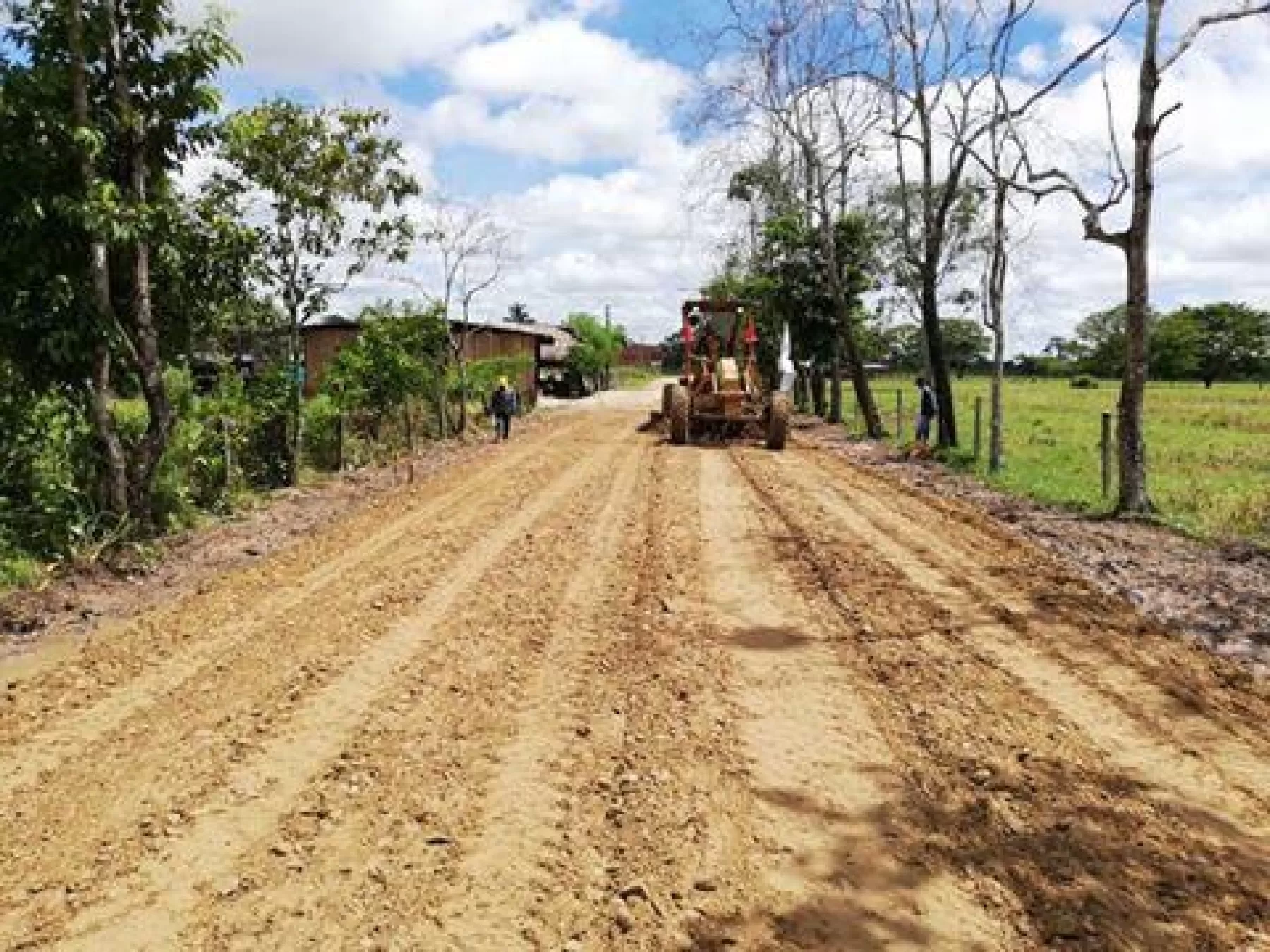 Sigue avanzando las obras de protección de la ribera del río Arauca en zonas rurales del municipio de Arauca, realizadas por la gobernación.